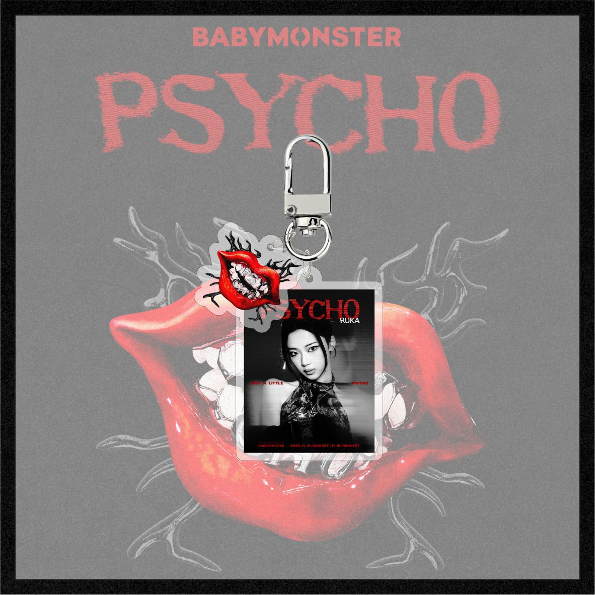 BM Album PSYCHO Acrylic Keychain