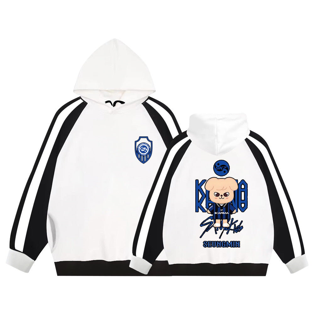 Casual Karma Album Cartoon Pocket Hoodie