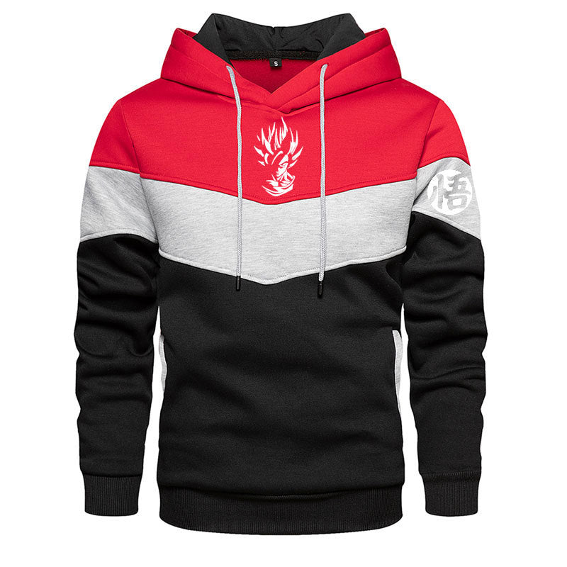 Men's Anime Casual Sports Pullover Hoodie