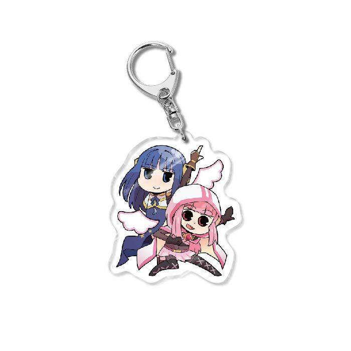 Cute Anime Acrylic Keychain Pendant