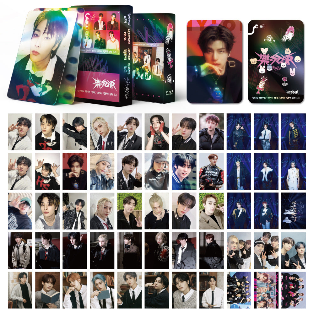 Kpop Laser Selfie LOMO Cards