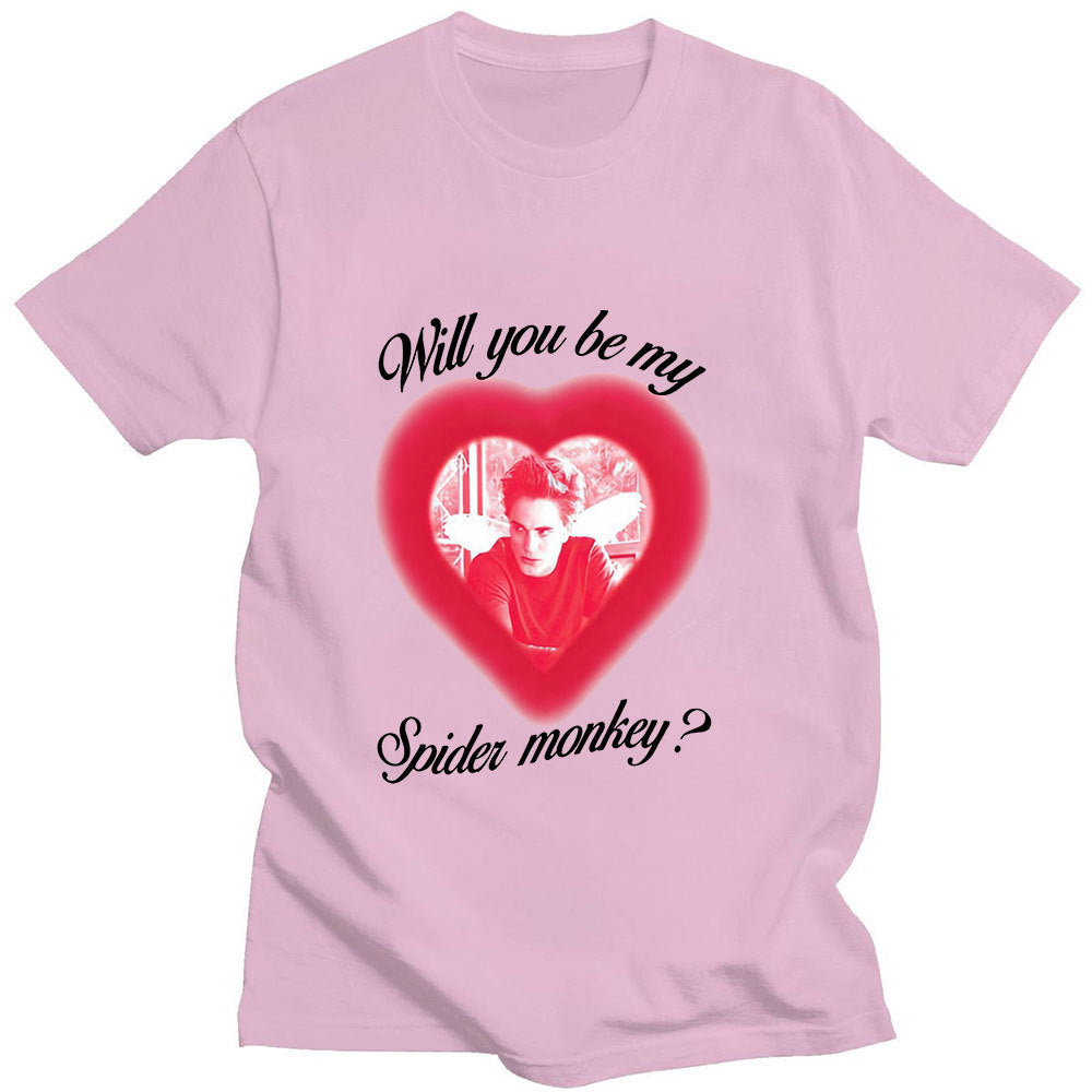 Edward Cullen Will You Be My Spider Monkey T-shirt