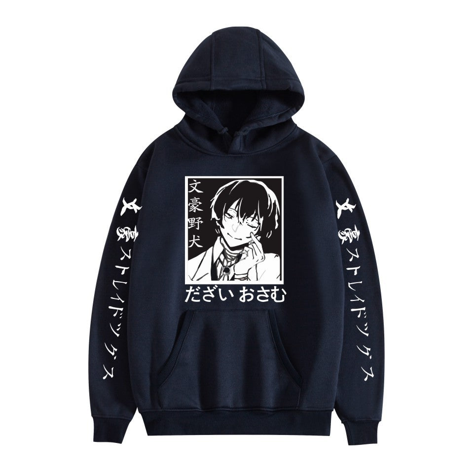 Unisex Dazai Anime Printed Hoodie