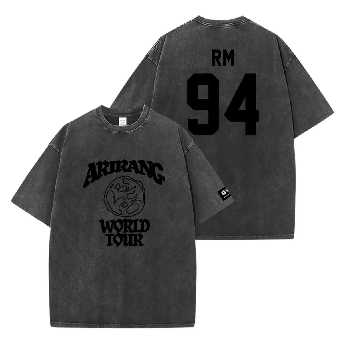 ARIRANG Tour RM JK JIN Cotton Washed Tee