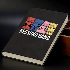 Kessoku Band Soft Leather Notebook Pen Set