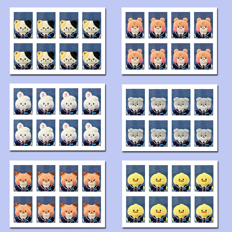 KPOP Cartoon One-inch ID Photo
