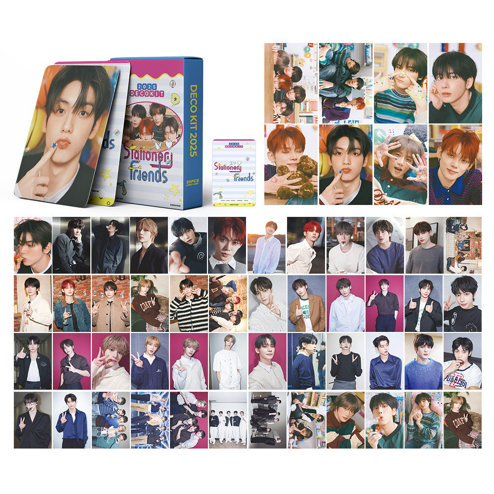 55 STALIONERY FRIENDS Photocards