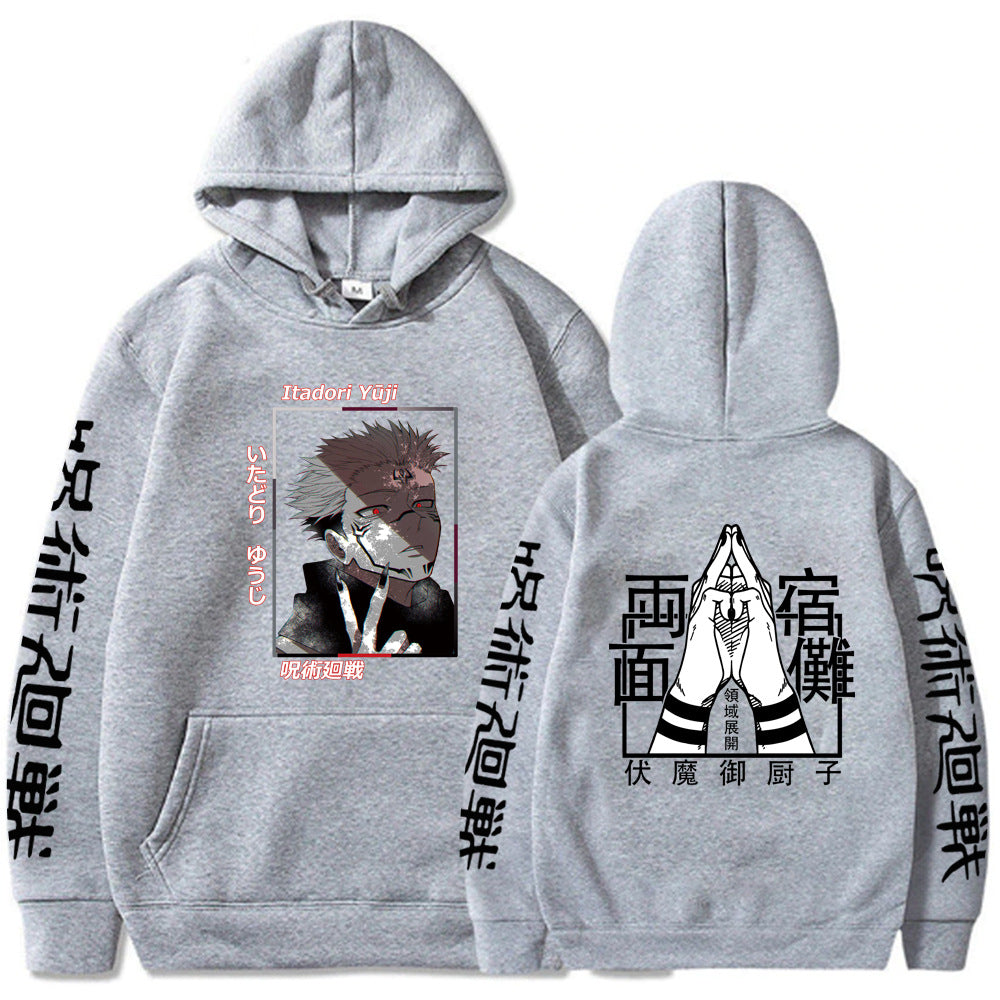 Unisex Anime Graphic Sports Hoodie