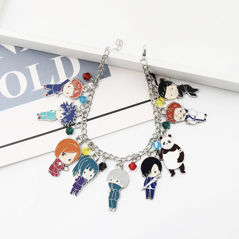 Cartoon Anime Alloy Bracelet