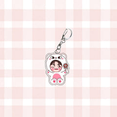 Kpop Cartoon Keychain Set