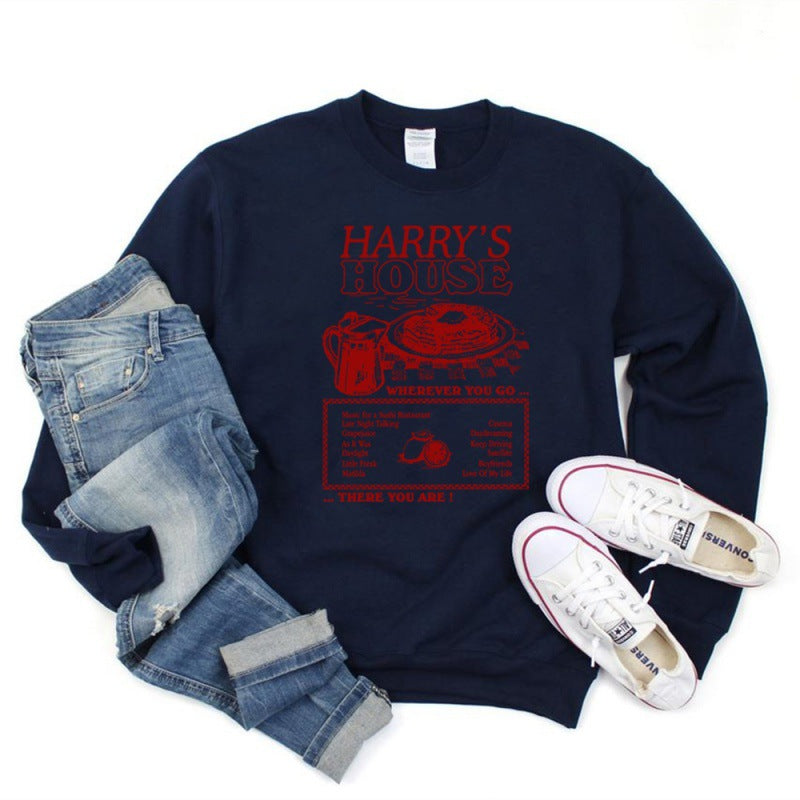 Lovely Girls Harry's House Print Casual Sweatshirt