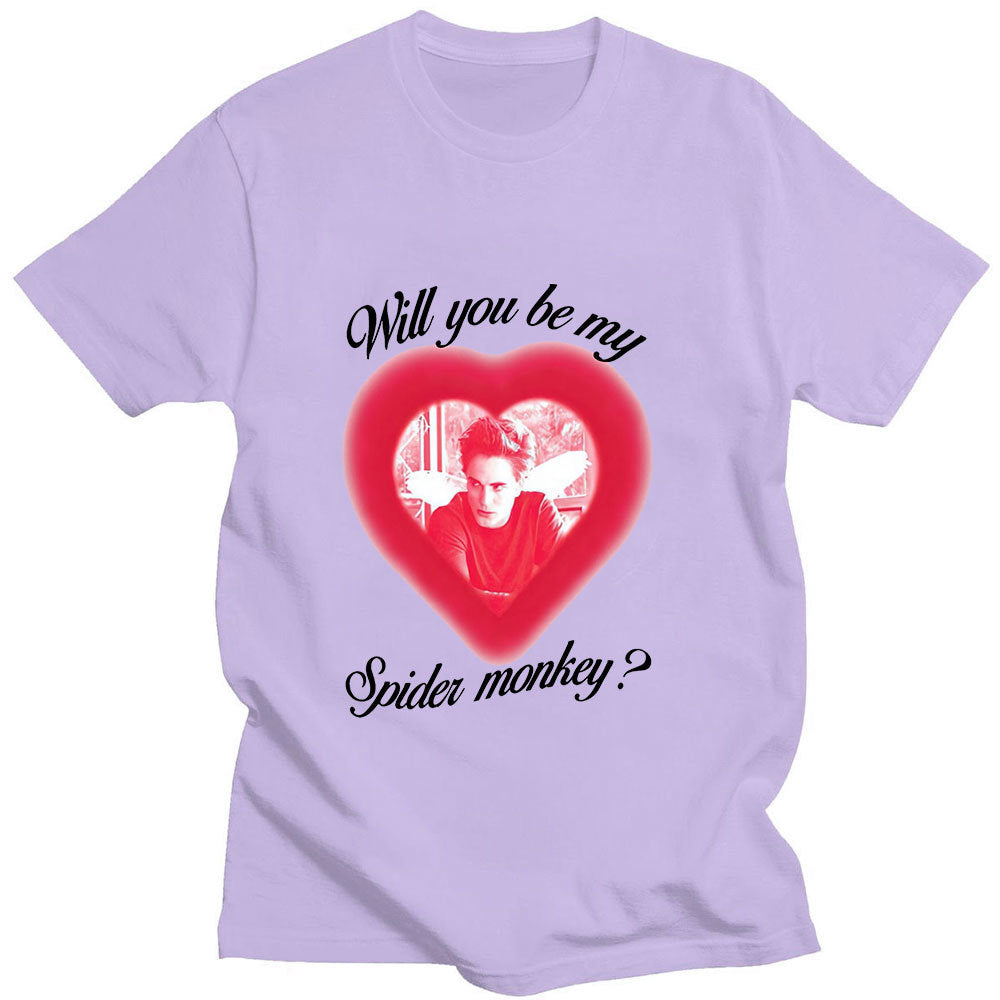 Edward Cullen Will You Be My Spider Monkey T-shirt