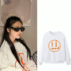 Joy Same Round Neck Pullover Sweatshirt