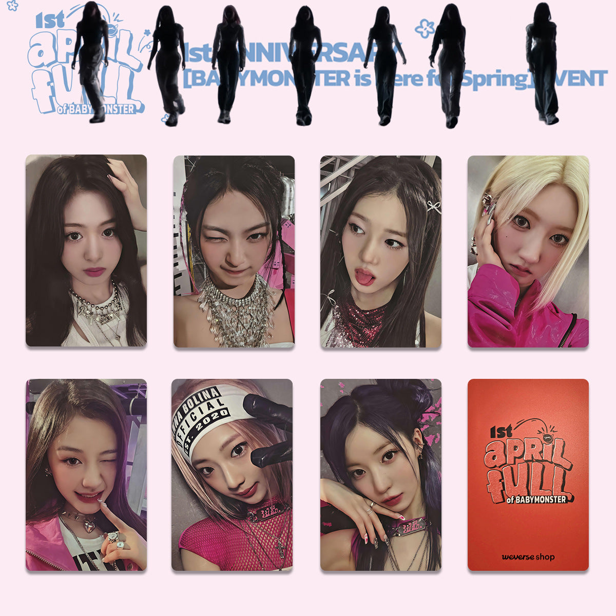 BABYMONSTER 1st Anniversary PhotoCards