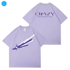 KPOP CRAZY LOGO Short-sleeved T-shirt