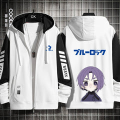 Cool Anime Printed Cardigan Thin Hoodie