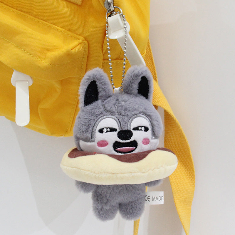 Creative KPOP Cartoon Donut Plush Toy Pendant