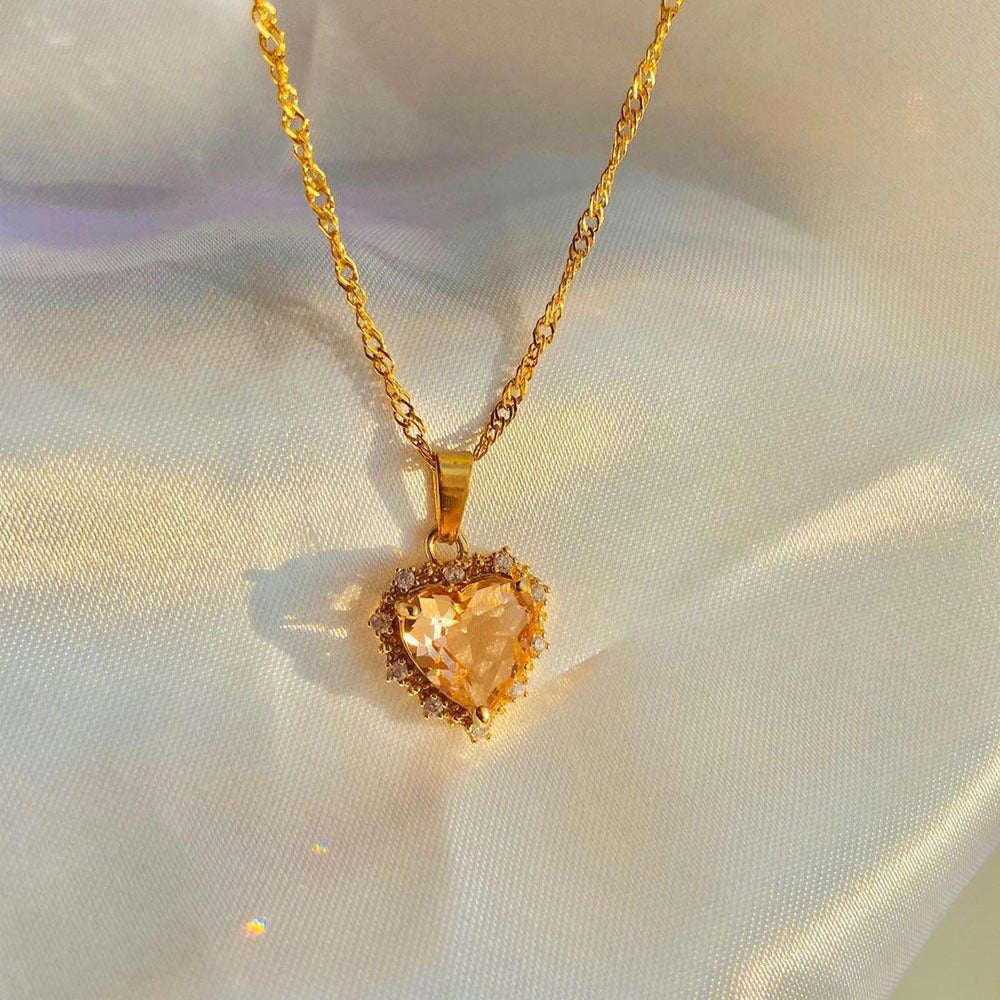 Crystal Heart Necklace