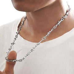 KPOP Men's Twist Chain Necklace