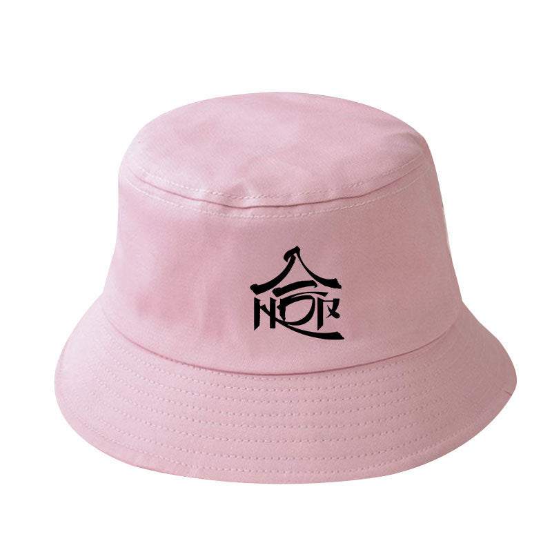 Kpop LOGO Printed Bucket Hat