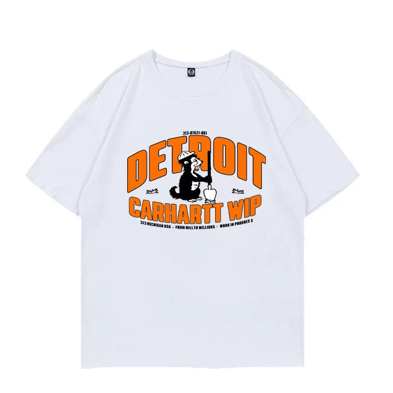 Haechan Same Style Cotton Round Neck T-shirt