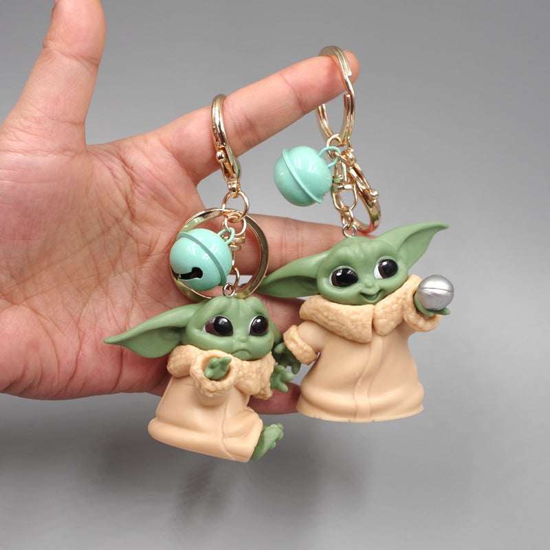 Creative Baby Yoda Doll Keychain Pendant