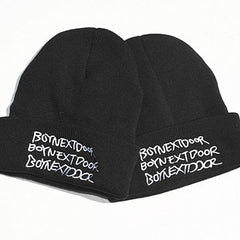 BND Embroidered Knit Wool Hat