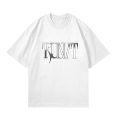SKZ THIS&THAT Pattern Print Casual Summer T-shirt