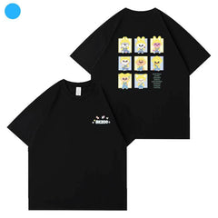 SKZ Donut Print Short-sleeved T-shirt
