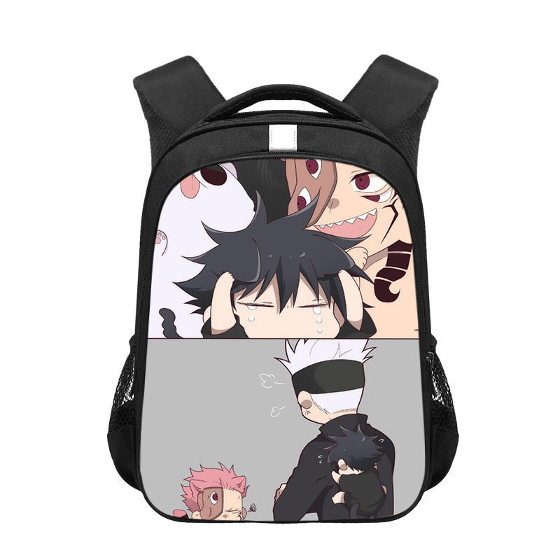 Cute Children's Anime Printed School Backpack