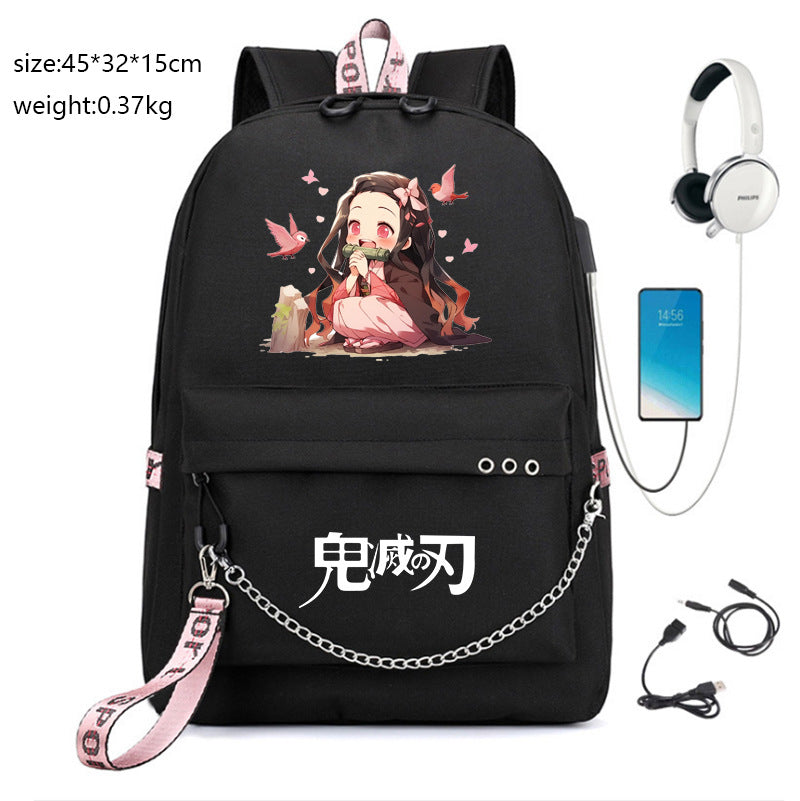 Cute Anime Large Capacity Backpack