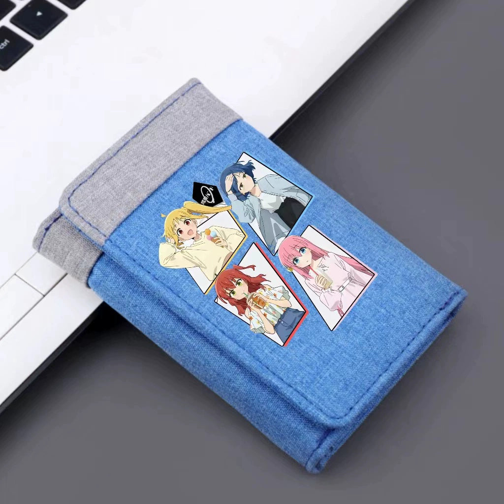 Anime Short Folding Wallet