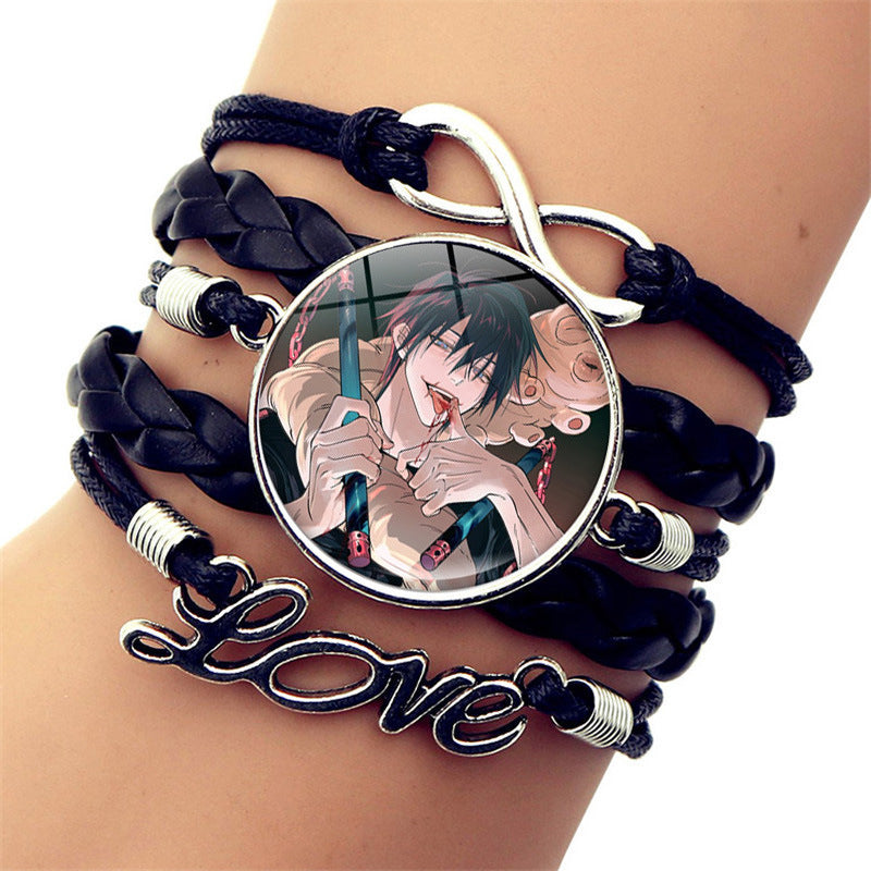 Casual Anime Weaving Multi-layer Bracelet