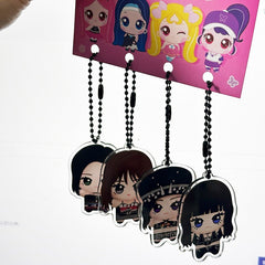 AE Cartoon Doll Acrylic Pendant Accessories Set