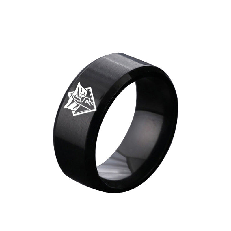 Cool Gojo Anime Stainless Steel Ring