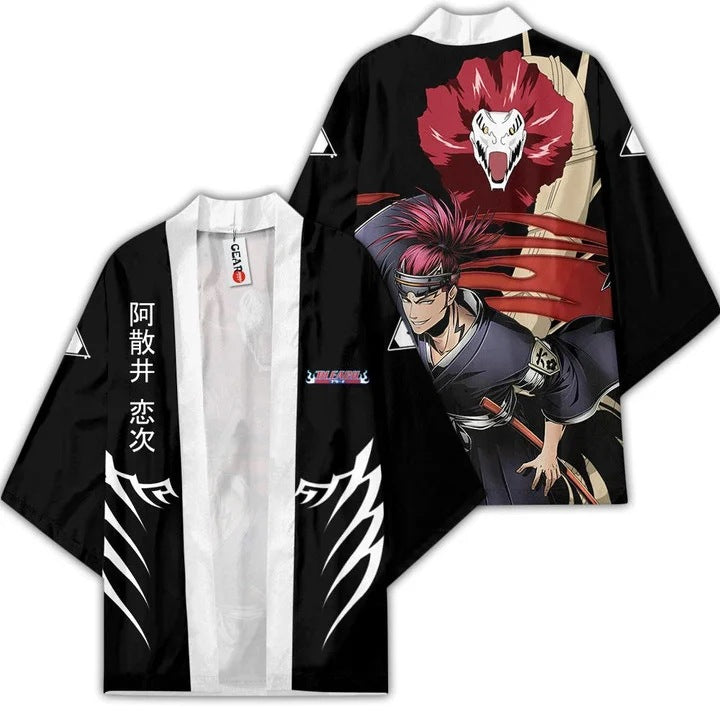 Kurosaki Ichigo Cos Cardigan Kimono Cape