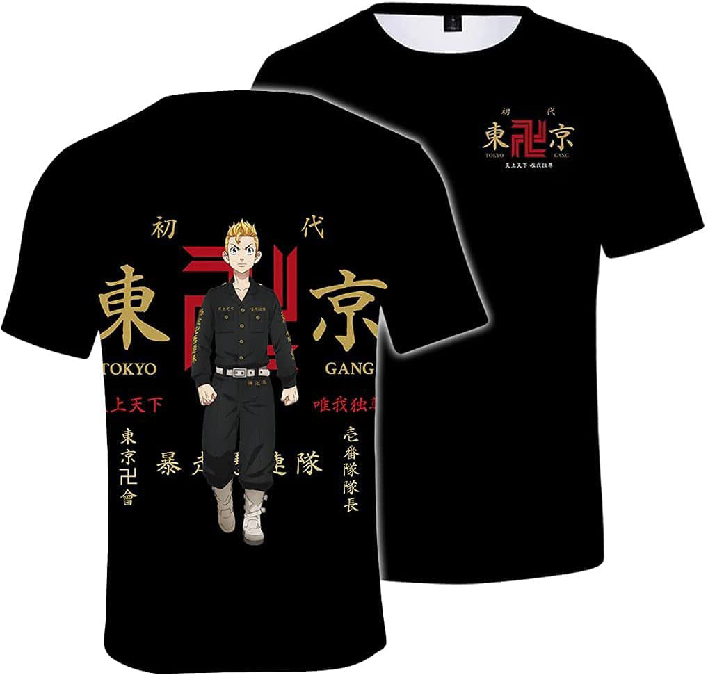 Tokyo Anime Cosplay Short-sleeved T-shirt