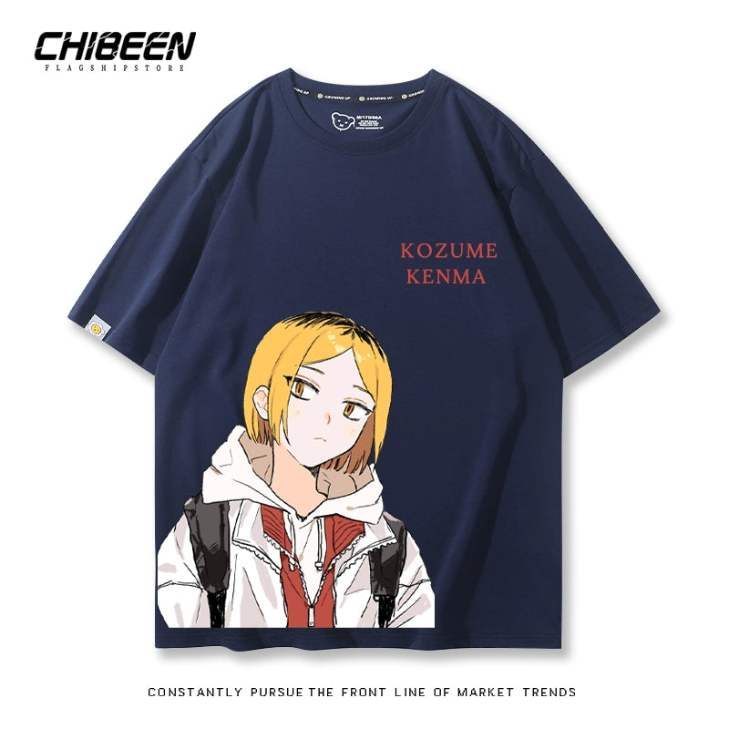 Kenma Graphic Print Short Sleeve T-Shirt
