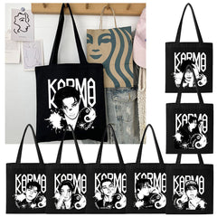 KPOP KARMA Ink Poster Tote Bag