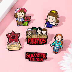 Creative ST Badge Brooch Decoration