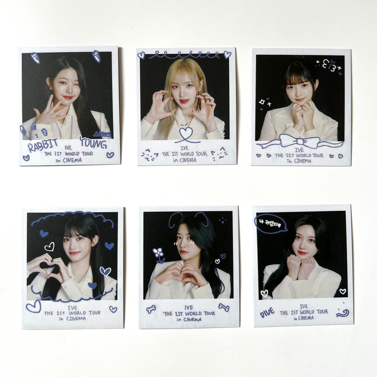 World Tour in Cinema Polaroid PhotoCards