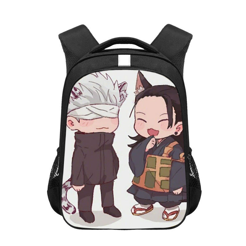 Cute Children's Anime Printed School Backpack