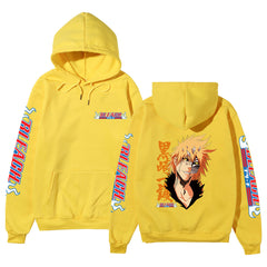 Unisex Kurosaki Ichigo Anime Loose Hoodie