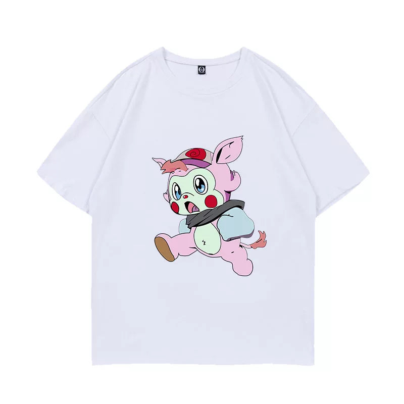Karina Winter Cotton Versatile Short-sleeved T-shirt