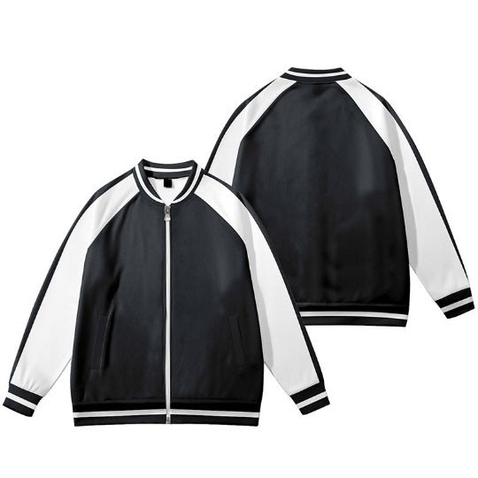 Men's and Women's 3D Printed Baseball Jacket