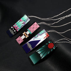 Trendy Anime Logo Pendant Necklace