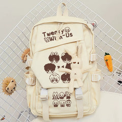 TWS Cartoon Graphic Backpack