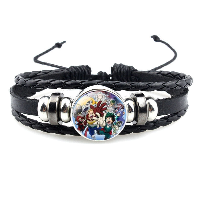 Trendy Anime Adjustable Rope Bracelet