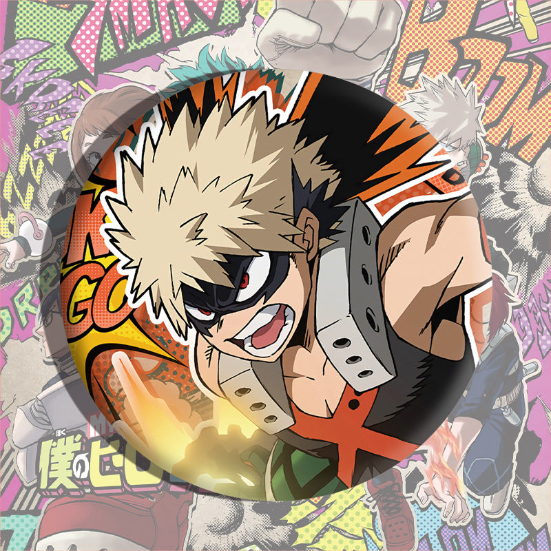 Cool Anime Badge Pin
