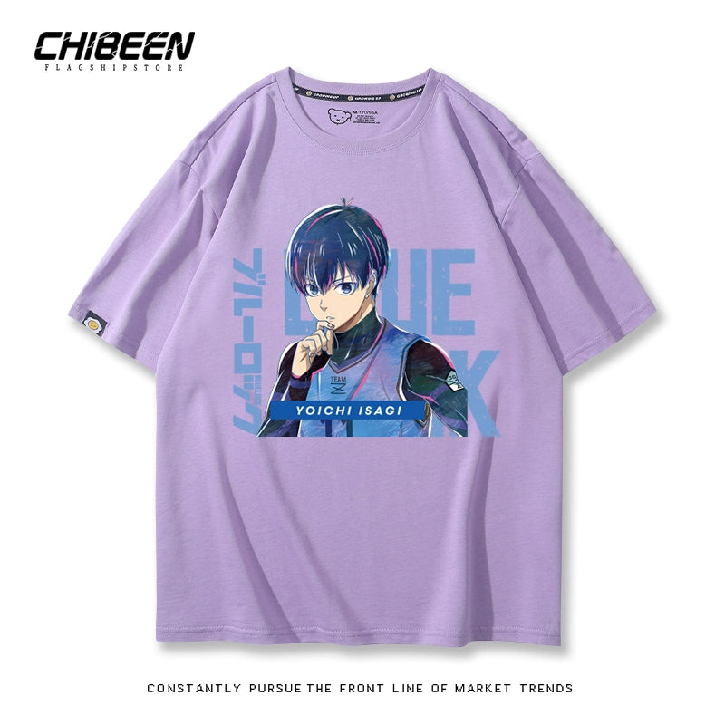 Casual Anime Short Sleeve Summer Cotton Tee